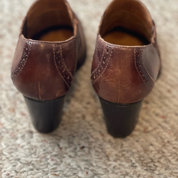 Sofft Weston Chelsea Boot Women's 8M Western Wingtip Brown Boots 1102500 - Picture 3 of 5
